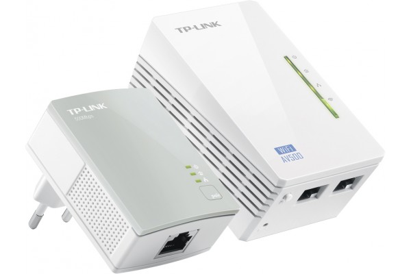 Tp-link TL-WPA4220KIT 2 CPL 500Mbps dont 1 avec WIFI 4  N300Mbps