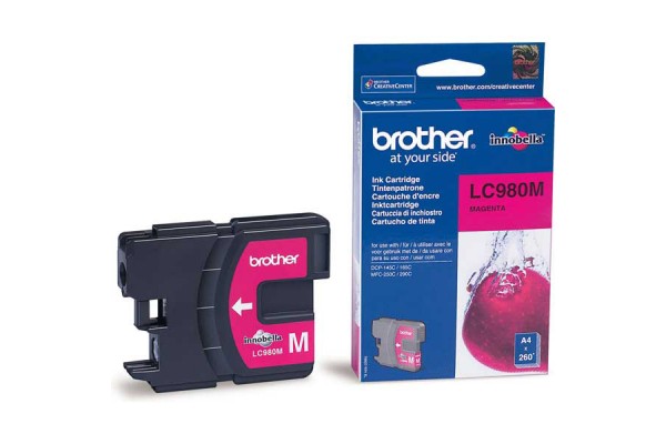 Cartouche BROTHER LC980M - Magenta