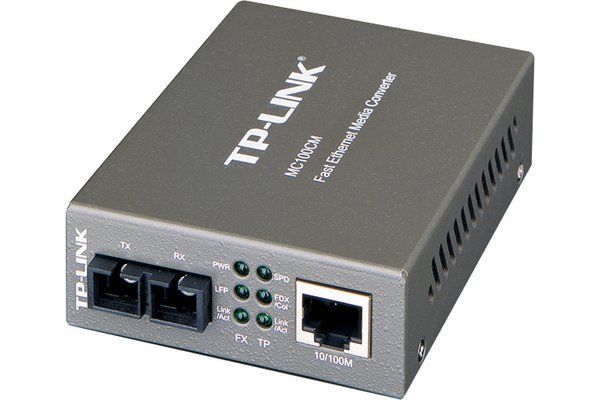 Convertisseur Fibre TP-Link 100Base-TX/100Base-FX - RJ45/SC