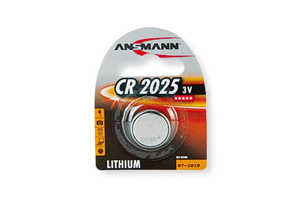 ANSMANN Piles lithium 5020142 CR2025 blister de 1