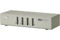 Aten CS74U kvm 4 ports VGA/USB/Audio + cables