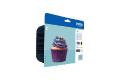 Pack cartouche BROTHER LC123VALBP - Noir + 3 couleurs