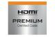 DEXLAN Cordon HDMI®  Premium haute vitesse avec Ethernet -1M